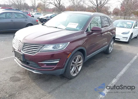 2017 Lincoln Mkc Reserve z USA, uszkodzony, nr VIN 5LMCJ3D90HUL62203